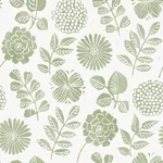 A-Street Prints Inge Moss Floral Block Print Wallpaper - SKU 4066-26531