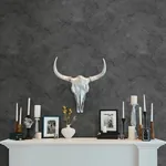 A-Street Prints Innuendo Black Marble Wallpaper - SKU 2716-23811