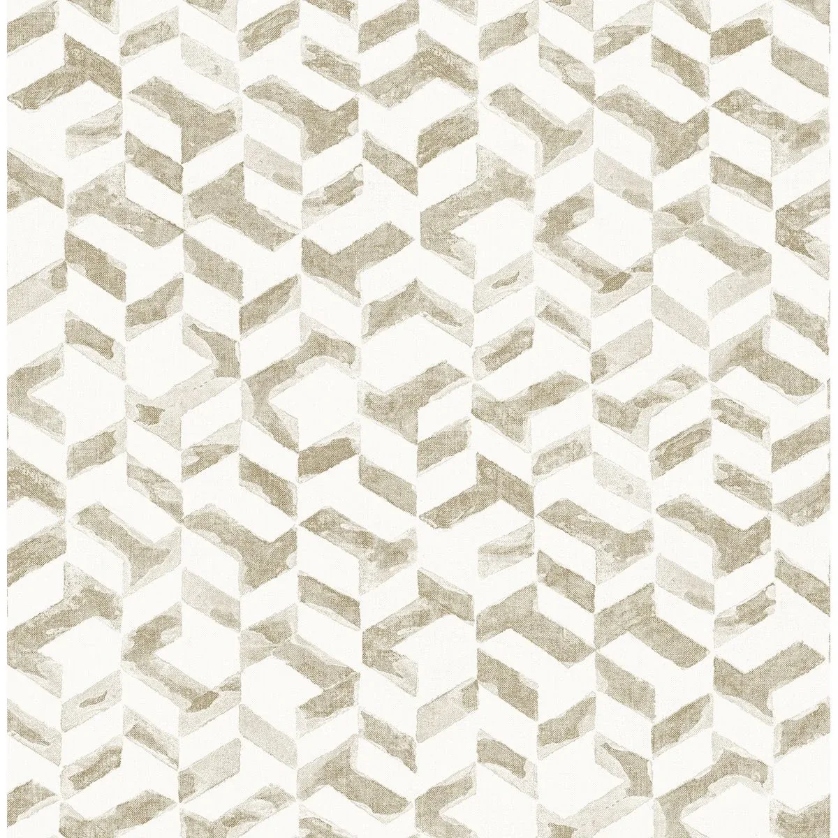 2902-25500 | Instep Champagne Abstract Geometric Wallpaper