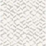 A-Street Prints Instep Pewter Abstract Geometric Wallpaper - SKU 2902-25502