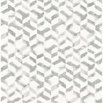 A-Street Prints Instep Platinum Abstract Geometric Wallpaper - SKU 2902-25501