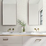 A-Street Prints Integrity Dove Arched Outlines Wallpaper - SKU 4146-27221