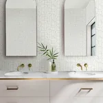 A-Street Prints Integrity Light Green Arched Outlines Wallpaper - SKU 4146-27220