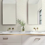 A-Street Prints Integrity Yellow Arched Outlines Wallpaper - SKU 4146-27219