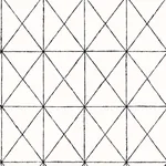 A-Street Prints Intersection Black Geometric Wallpaper - SKU 2697-78003