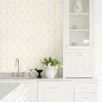 A-Street Prints Intersection Gold Geometric Wallpaper - SKU 2697-78002