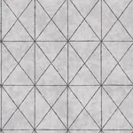 A-Street Prints Intersection Silver Geometric Wallpaper - SKU 2697-78005