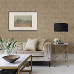 A-Street Prints Intrinsic Light Brown Geometric Wood Wallpaper - SKU 2908-25330
