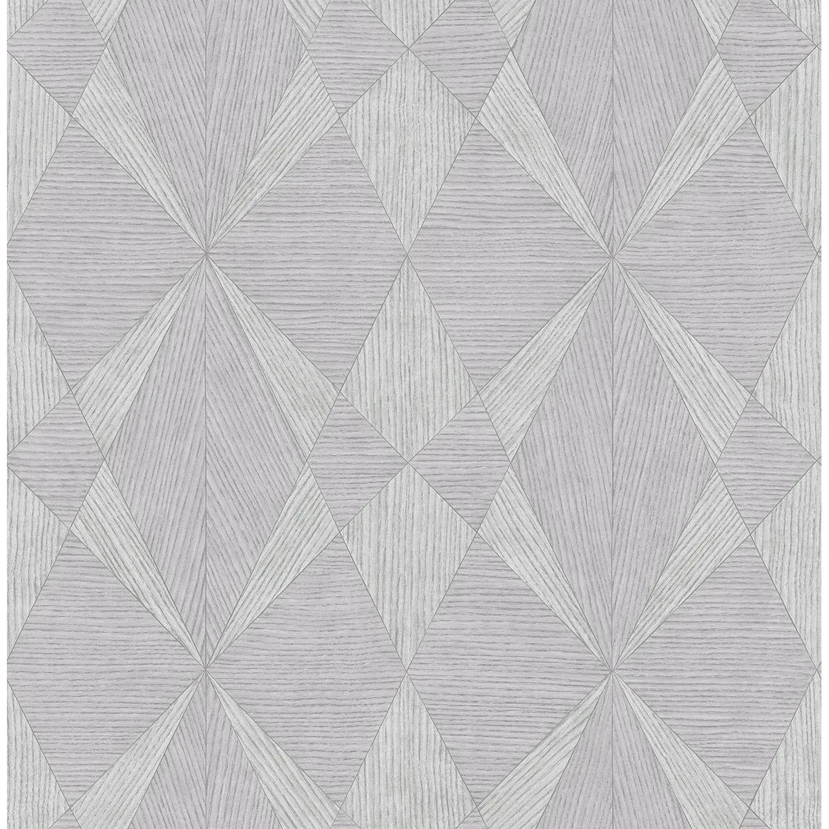 2908-25333 | Intrinsic Silver Geometric Wood Wallpaper
