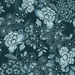 A-Street Prints Irina Navy Floral Blooms Wallpaper | Wallpaper Twins A-Street Prints Irina Navy Floral Blooms Wallpaper - SKU 4081-26300