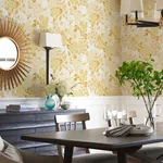 A-Street Prints Irina Yellow Floral Blooms Wallpaper | Wallpaper Twins A-Street Prints Irina Yellow Floral Blooms Wallpaper - SKU 4081-26302