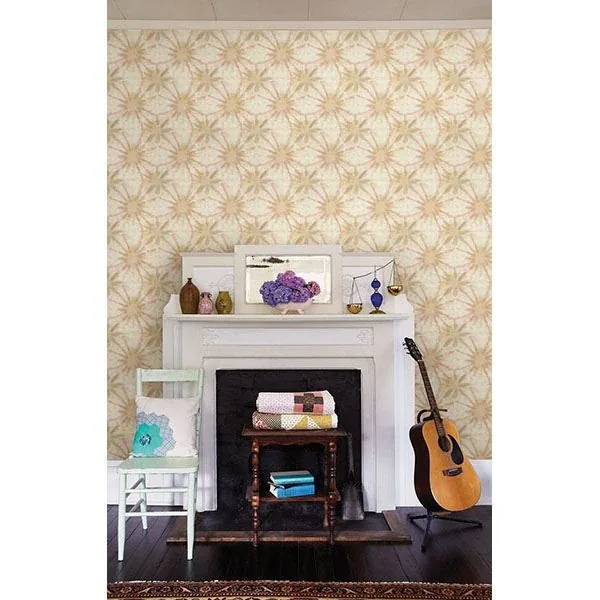 A-Street Prints Iris Pink Shibori Wallpaper - SKU 1014-001858