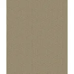 A-Street Prints Izarra Copper Geometric Block Wallpaper - SKU 4105-86642