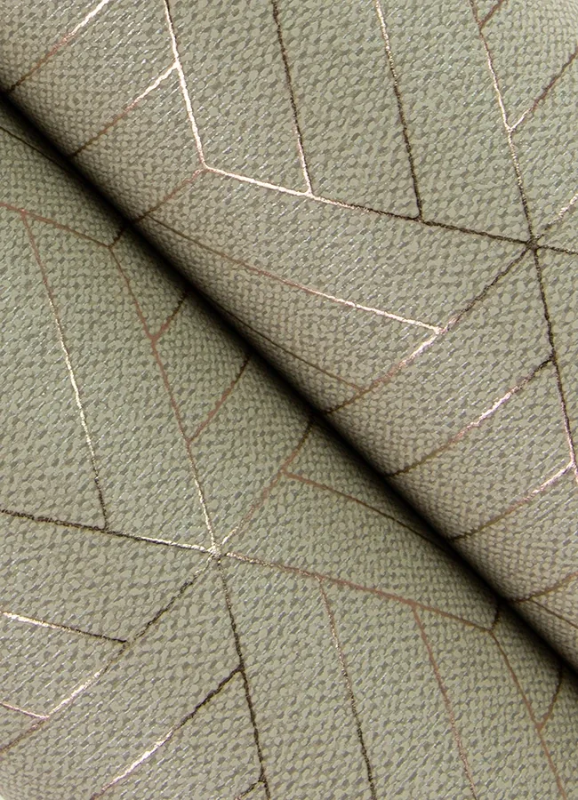 A-Street Prints Izarra Copper Geometric Block Wallpaper - SKU 4105-86642