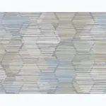 A-Street Prints Jabari Light Blue Geometric Faux Grasscloth Wallpaper - SKU 2949-60512