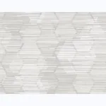 A-Street Prints Jabari Light Grey Geometric Faux Grasscloth Wallpaper - SKU 2949-60506
