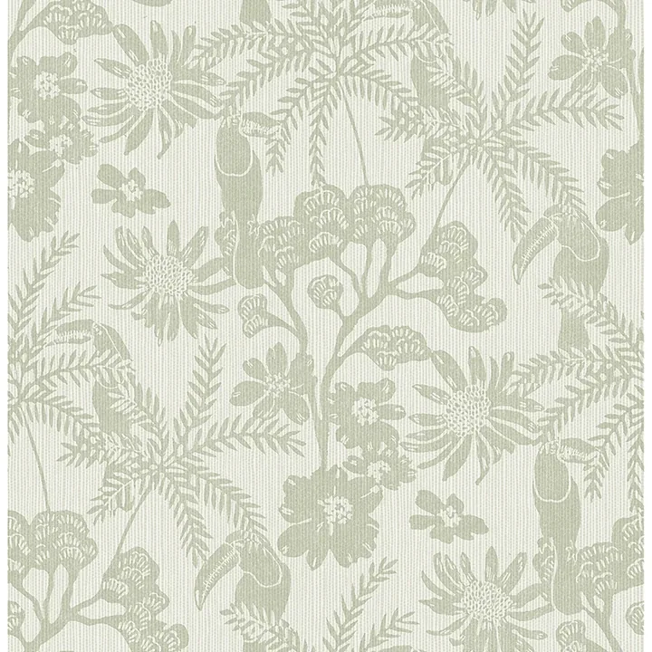 4146-27244 | Jacaranda Sage Tropical Trail Wallpaper
