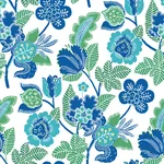 A-Street Prints Jana Green Jacobean Wallpaper - SKU 4081-26339