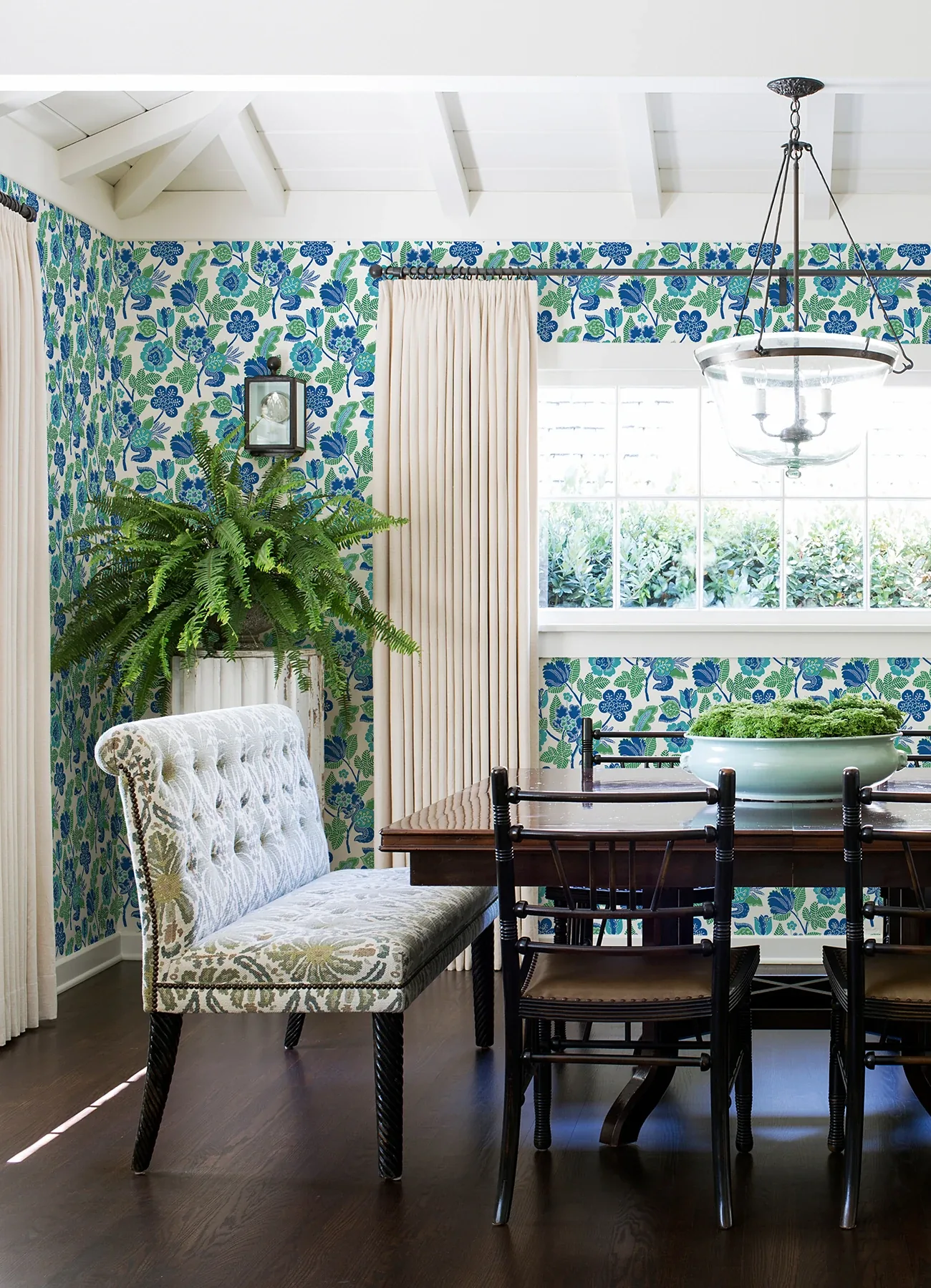 A-Street Prints Jana Green Jacobean Wallpaper - SKU 4081-26339