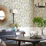 A-Street Prints Jana Light Grey Jacobean Wallpaper - SKU 4081-26341
