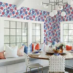 A-Street Prints Jana Red Jacobean Wallpaper | Wallpaper Twins A-Street Prints Jana Red Jacobean Wallpaper - SKU 4081-26338