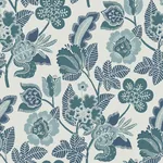 A-Street Prints Jana Teal Jacobean Wallpaper | Wallpaper Twins A-Street Prints Jana Teal Jacobean Wallpaper - SKU 4081-26340