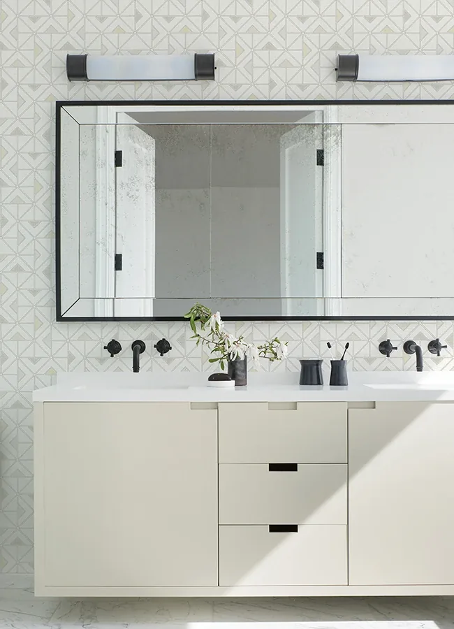A-Street Prints Jekyl Beige Triangles Wallpaper | Wallpaper Twins A-Street Prints Jekyl Beige Triangles Wallpaper - SKU 4074-26636