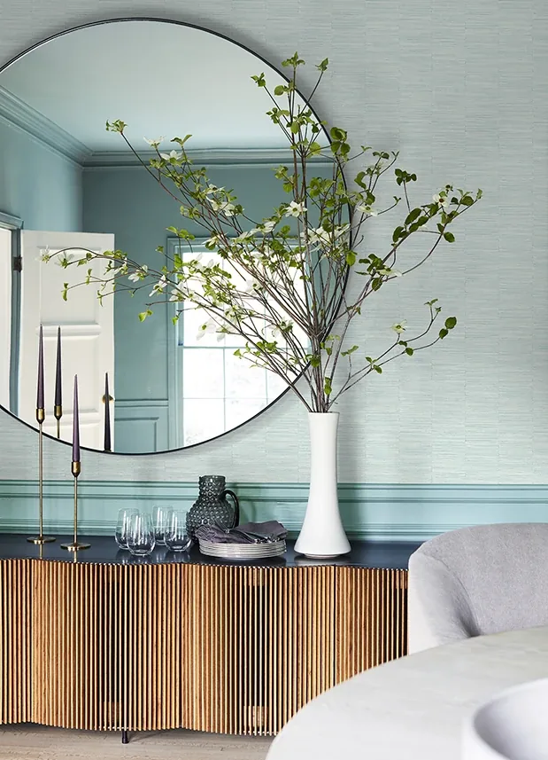 A-Street Prints Jenga Aqua Striped Column Wallpaper | Wallpaper Twins A-Street Prints Jenga Aqua Striped Column Wallpaper - SKU 2988-70604