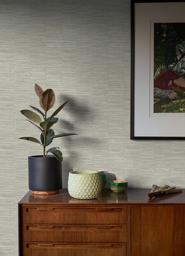A-Street Prints Jenga Grey Striped Column Wallpaper | Wallpaper Twins A-Street Prints Jenga Grey Striped Column Wallpaper - SKU 2988-70606