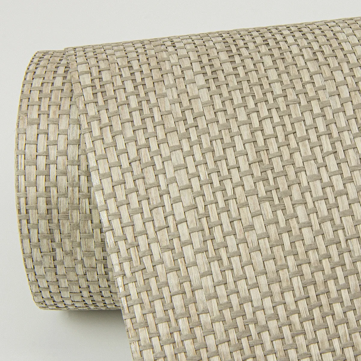 A-Street Prints Jia Taupe Paper Weave Grasscloth Wallpaper - SKU 2972-86140