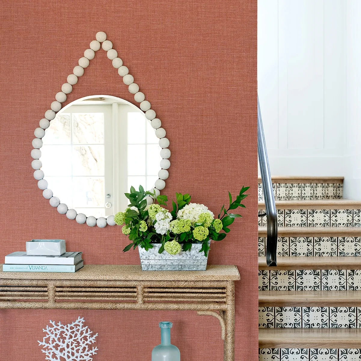 A-Street Prints Jocelyn Red Faux Fabric Wallpaper - SKU 2969-25872