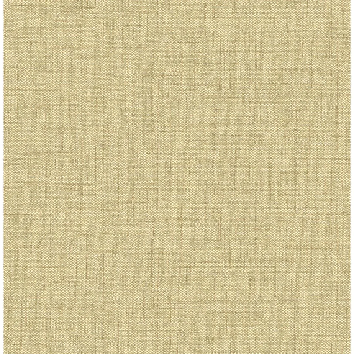 A-Street Prints Jocelyn Yellow Faux Linen Wallpaper - SKU 2903-25871
