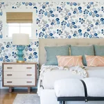 A-Street Prints Jonah Blue Leaf Trail Wallpaper | Wallpaper Twins A-Street Prints Jonah Blue Leaf Trail Wallpaper - SKU 4066-26566