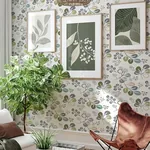 A-Street Prints Jonah Green Leaf Trail Wallpaper - SKU 4066-25123