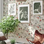 A-Street Prints Jonah Multicolor Leaf Trail Wallpaper - SKU 4066-25122