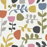 A-Street Prints Juni Multicolor Abstract Tulips Wallpaper | Wallpaper Twins A-Street Prints Juni Multicolor Abstract Tulips Wallpaper - SKU 4066-26538