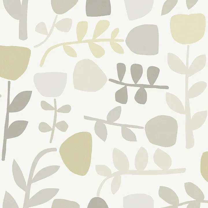 A-Street Prints Juni Neutral Abstract Tulips Wallpaper - SKU 4066-26537