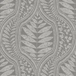 A-Street Prints Juno Dark Grey Grey Ogee Wallpaper | Wallpaper Twins A-Street Prints Juno Dark Grey Grey Ogee Wallpaper - SKU 2964-25951