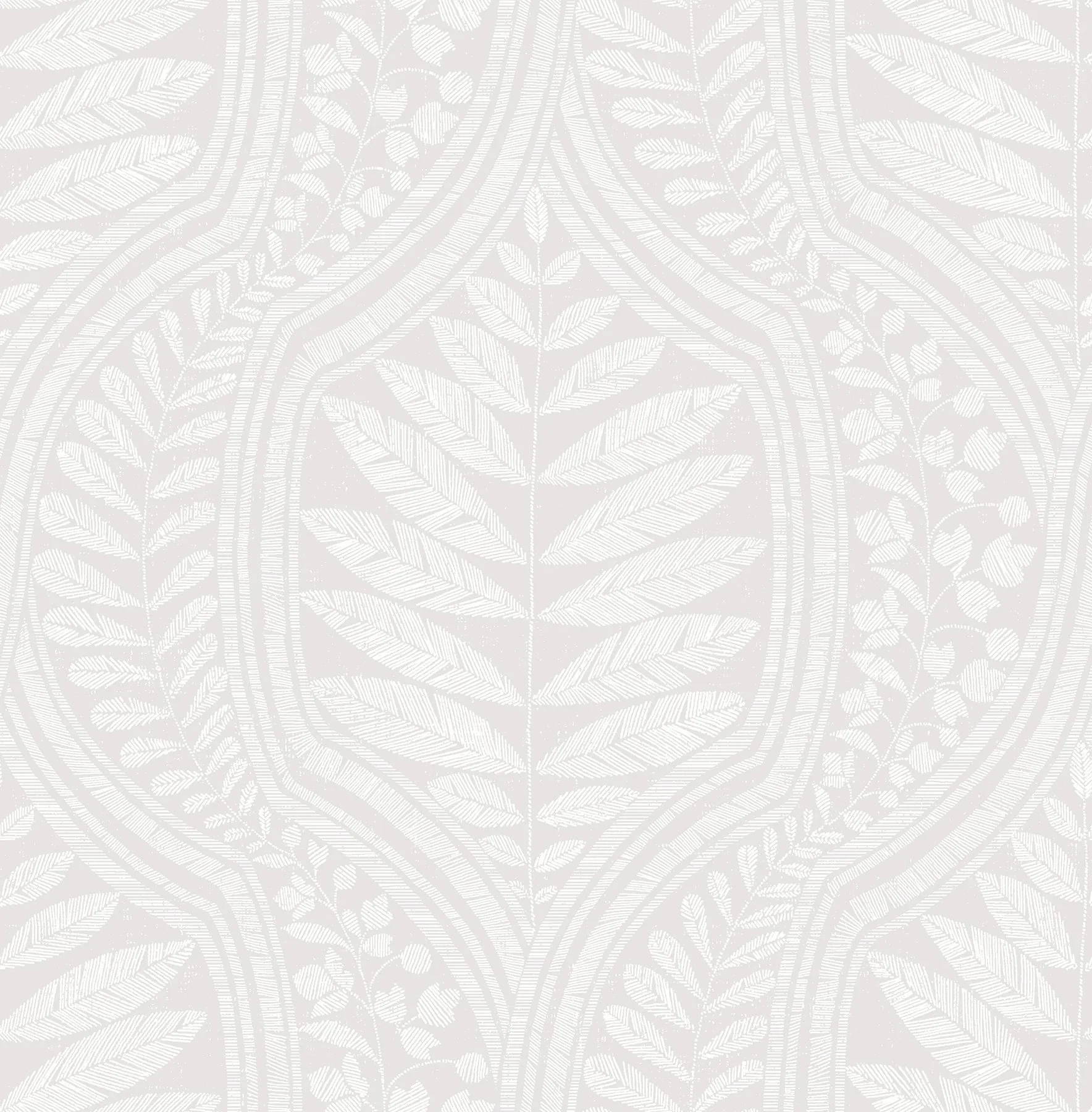 2964-25948 | Juno Light Grey Grey Ogee Wallpaper