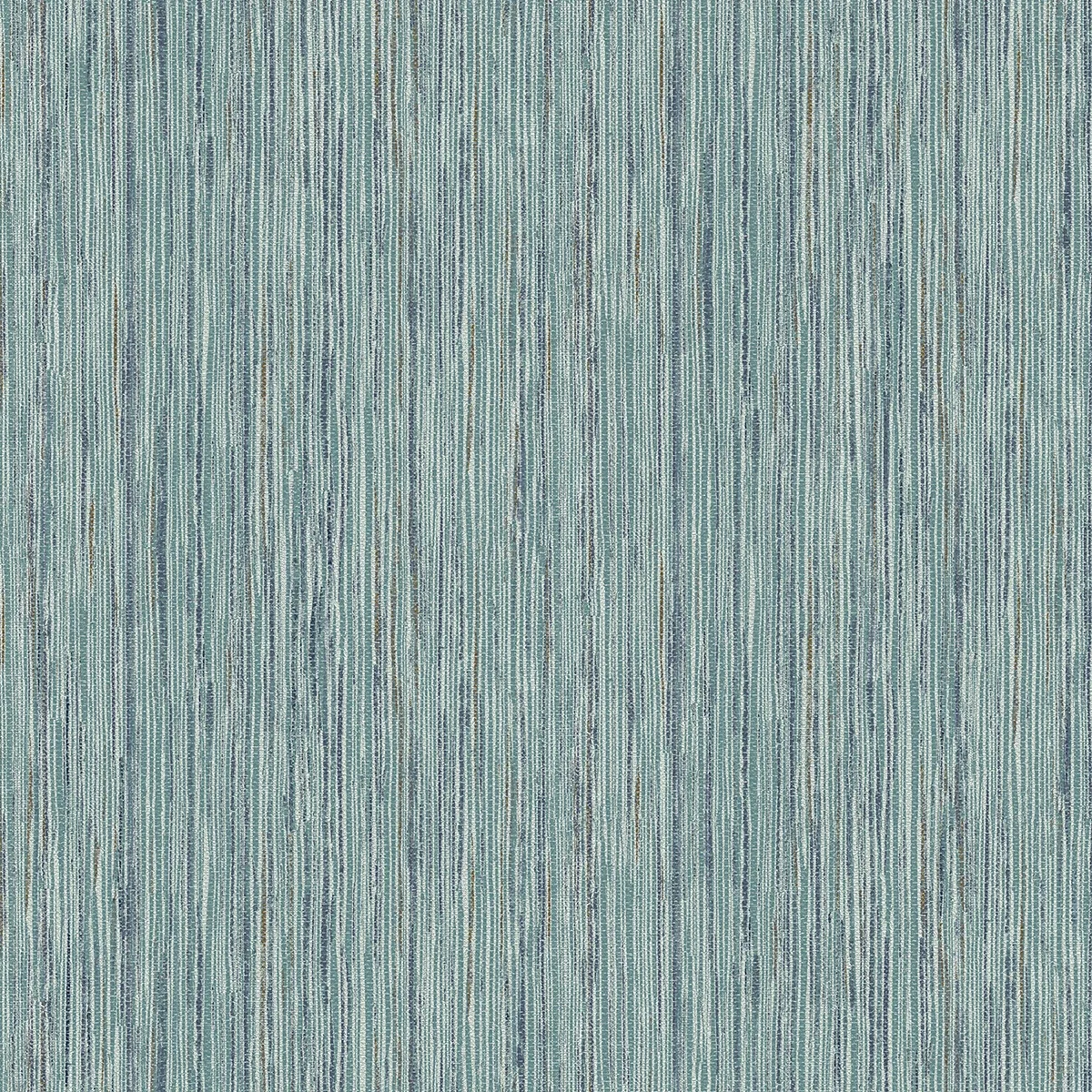 A-Street Prints Justina Teal Faux Grasscloth Wallpaper - SKU 2971-86343