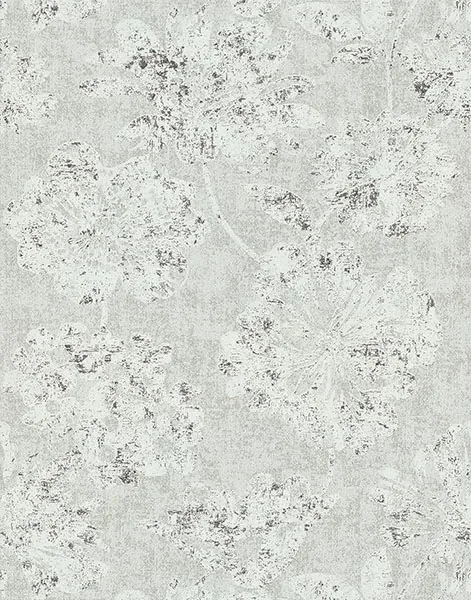 2976-86459 | Kala Platinum Floral Wallpaper