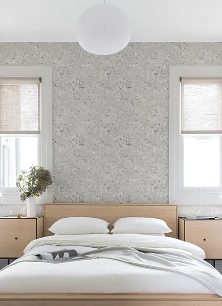 A-Street Prints Kala Platinum Floral Wallpaper | Wallpaper Twins A-Street Prints Kala Platinum Floral Wallpaper - SKU 2976-86459