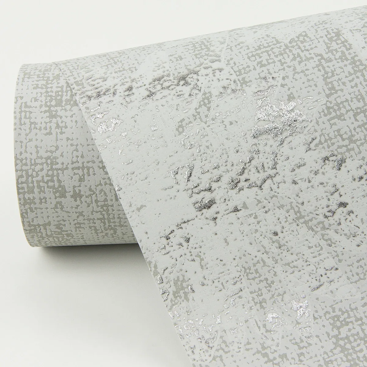 A-Street Prints Kala Platinum Floral Wallpaper - SKU 4019-86459