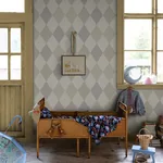 A-Street Prints Kalas Lavender Diamond Wallpaper - SKU 4111-63033