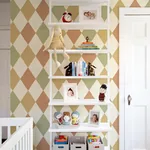 A-Street Prints Kalas Mustard Diamond Wallpaper - SKU 4111-63027