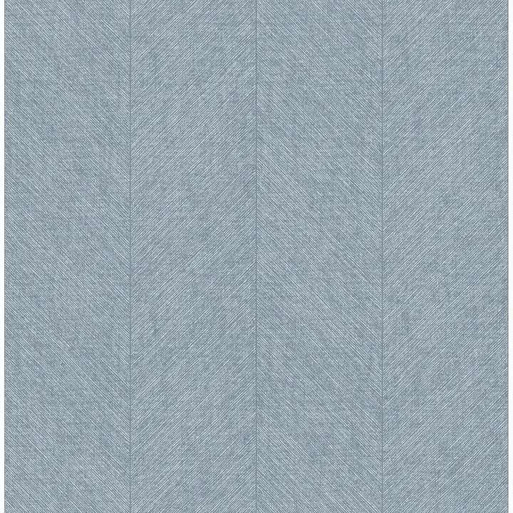 A-Street Prints Kallam Light Blue Chevron Wallpaper - SKU 4155-27319