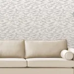 A-Street Prints Kalmar Grey Hazy Stripe Wallpaper - SKU 2889-25231