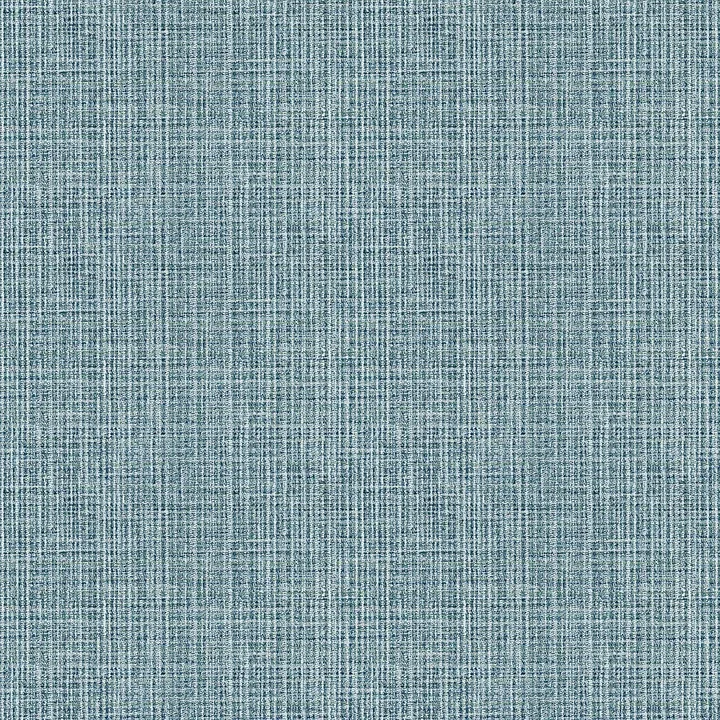A-Street Prints Kantera Blue Fabric Texture Wallpaper - SKU 4120-26840