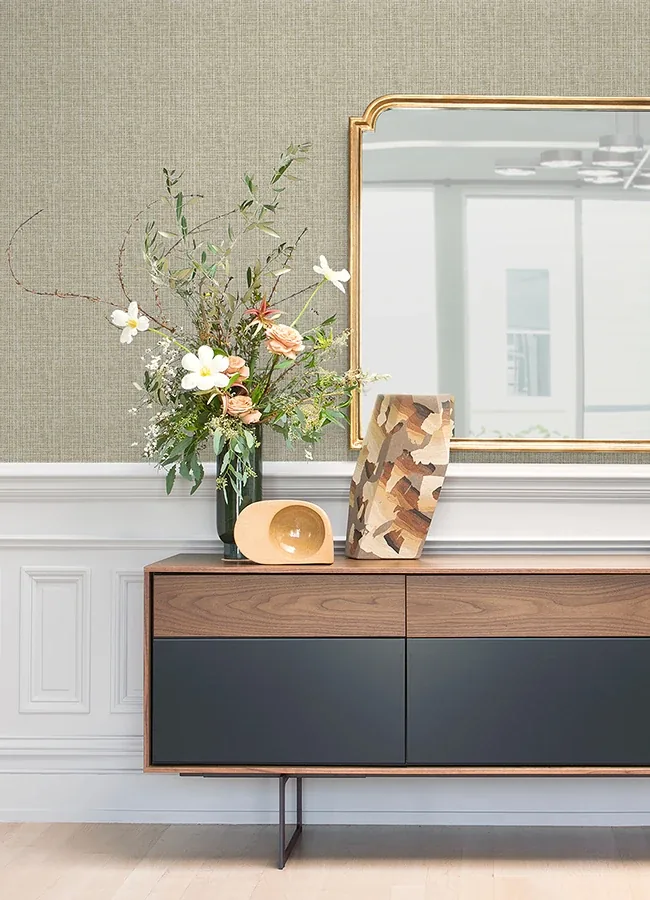 A-Street Prints Kantera Chestnut Fabric Texture Wallpaper | Wallpaper Twins A-Street Prints Kantera Chestnut Fabric Texture Wallpaper - SKU 4120-26838