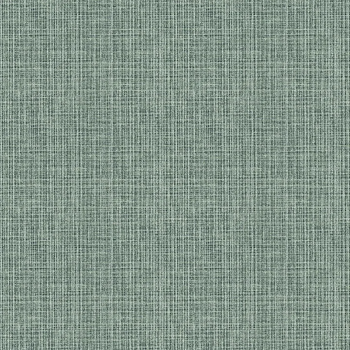A-Street Prints Kantera Green Fabric Texture Wallpaper - SKU 4120-26833